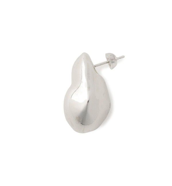 ADAM ET ROPE'「【EMOELLE】pearl shaped silver pierced earrings」|ピアス|