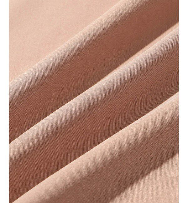 ADAM ET ROPE'「スエードタッチ レーヨンバンドカラーシャツ」|シャツ・ブラウス|