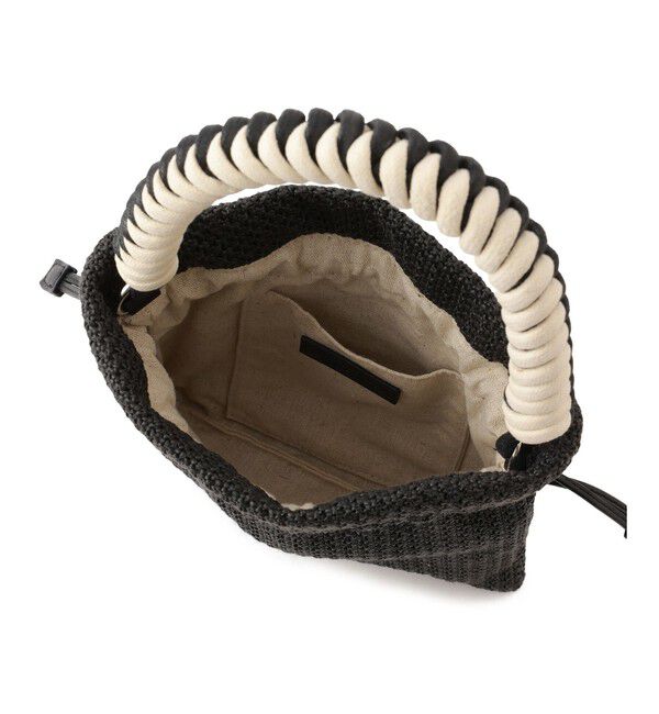 ADAM ET ROPE'「ブレイドハンドル巾着バッグ」|ショルダー・メッセンジャー|