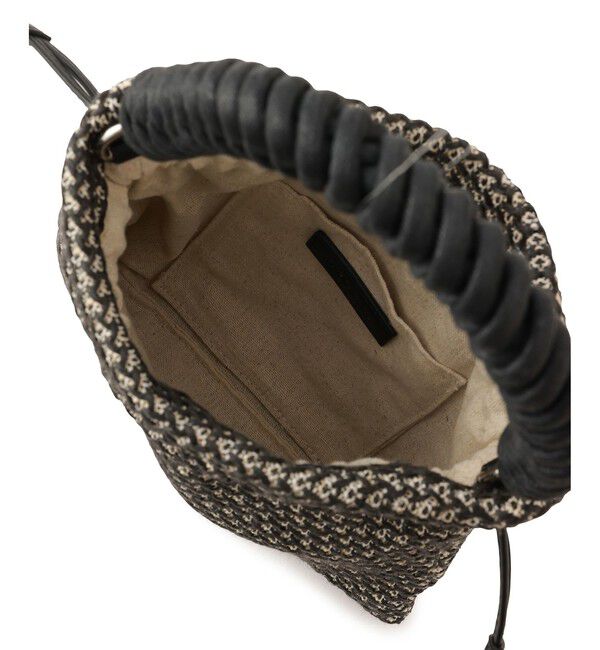 ADAM ET ROPE'「ブレイドハンドル巾着バッグ」|ショルダー・メッセンジャー|