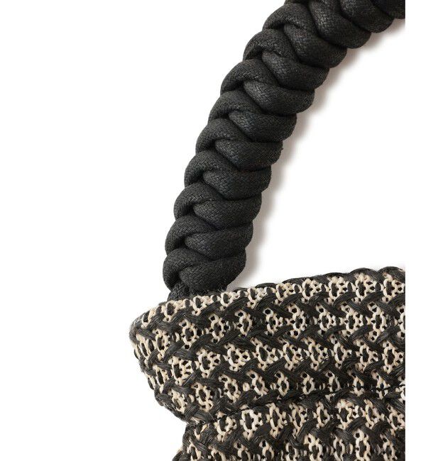 ADAM ET ROPE'「ブレイドハンドル巾着バッグ」|ショルダー・メッセンジャー|