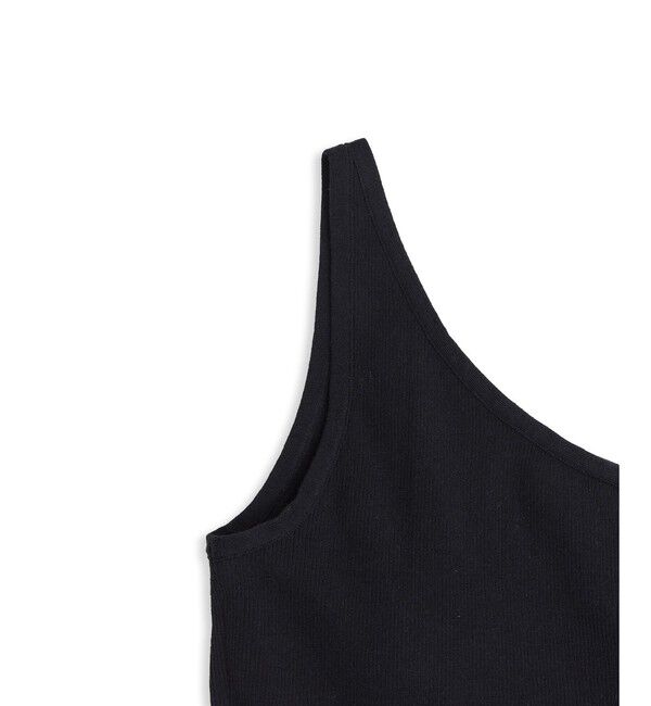 ADAM ET ROPE'「シルク混ワンショルタンクトップ」|タンクトップ|