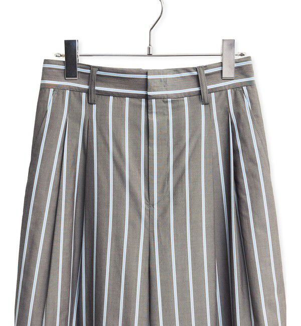 ADAM ET ROPE'「ストライプシャツスラックス」|スラックス|