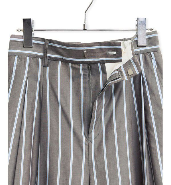 ADAM ET ROPE'「ストライプシャツスラックス」|スラックス|