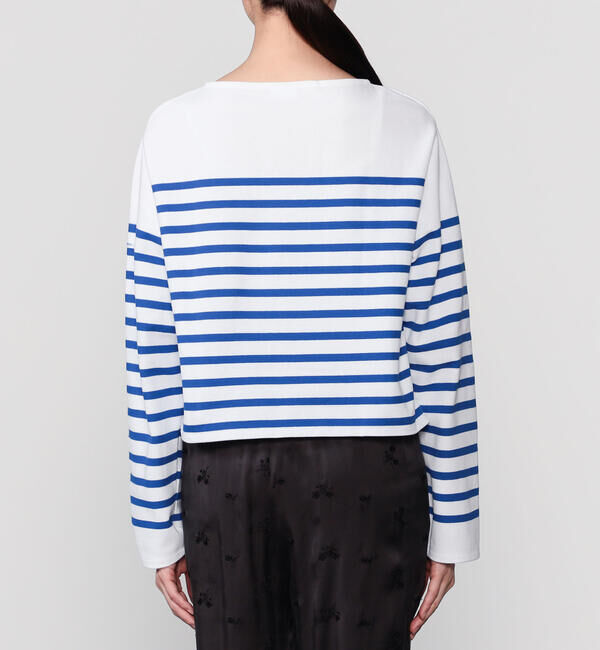 ORCIVAL「ORCIVAL | ラッセル ボートネッククロップドTシャツ WOMEN」|Tシャツ・カットソー|