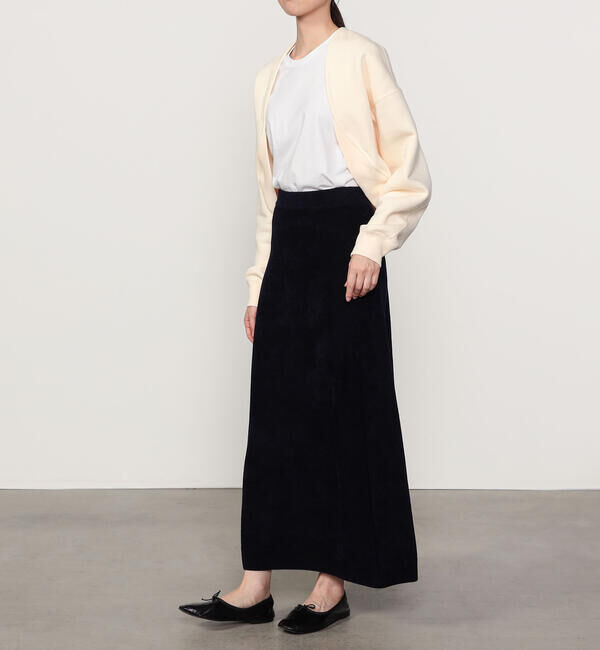  「HAVERSACK |〈別注〉スウェット ボレロカーディガン WOMEN」|カーディガン|