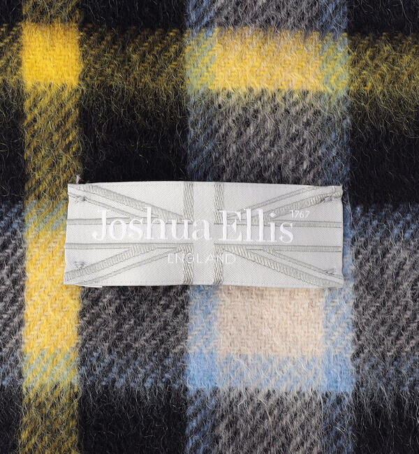  「Joshua Ellis | カシミヤ マルチチェック マフラー」|マフラー|