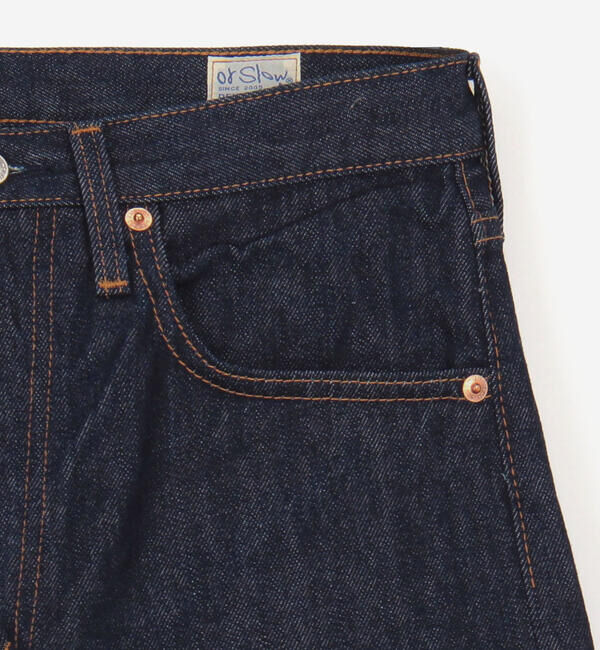  「orSlow | ショートレングス 105 90'S デニムパンツ WOMEN」|デニム|