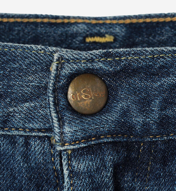  「orSlow | HIGH WAIST SELVEDGE DENIM PANTS USED WOMEN」|デニム|