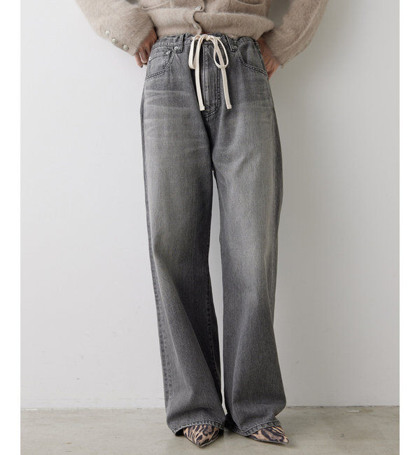  「ドロストデニムパンツ」|チノ|