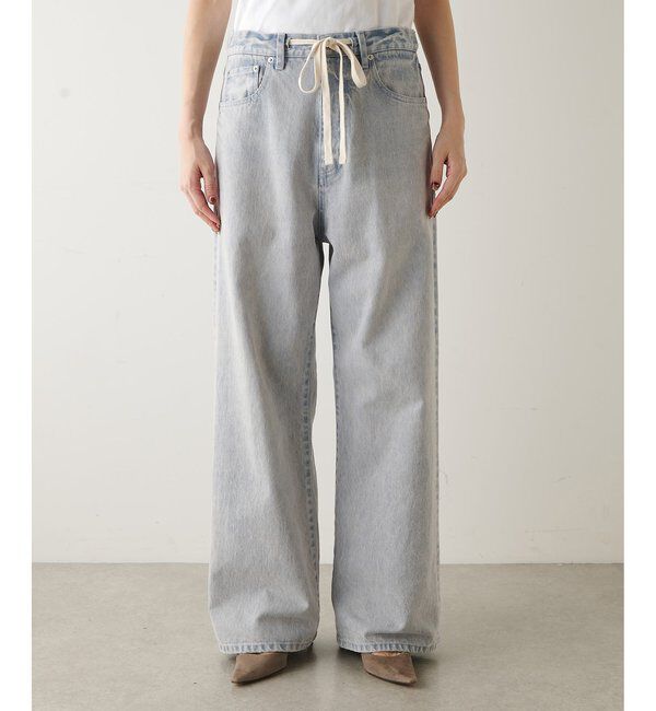  「ドロストデニムパンツ」|チノ|