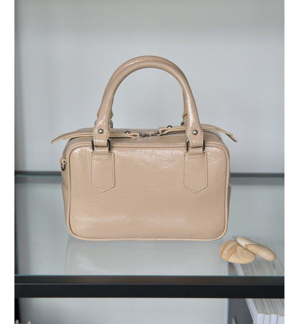  「【NOVIA】別注 MINI BOSTON」|トートバッグ|ベージュ