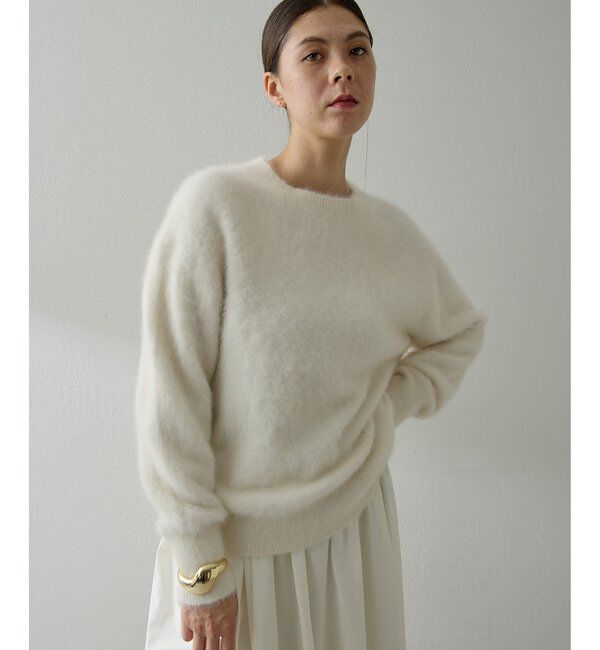  「ファークルーネックプルオーバー」|ニット・セーター|
