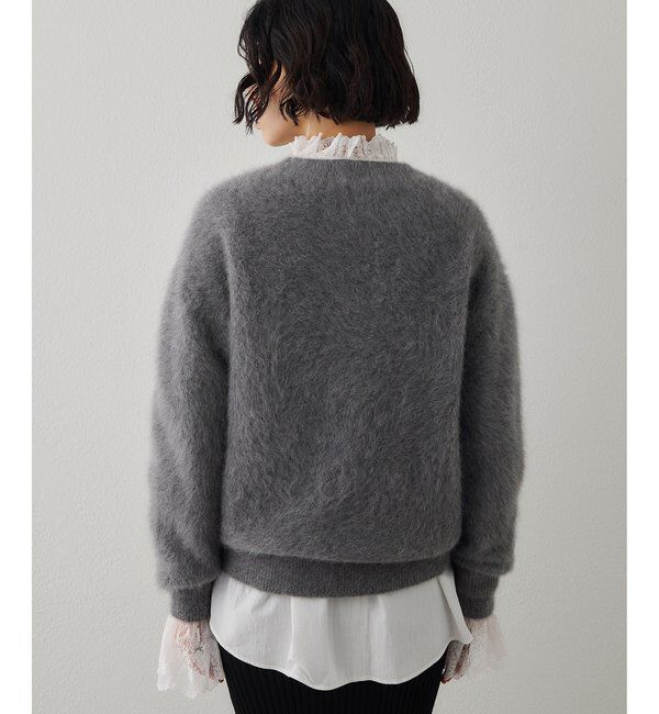  「ファークルーネックプルオーバー」|ニット・セーター|