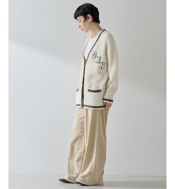 GEMINI「【GEMINI】ワッペンツキニットカーディガン」|ニット・セーター|