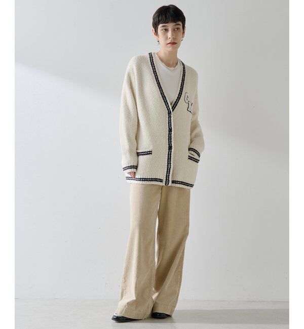 GEMINI「【GEMINI】ワッペンツキニットカーディガン」|ニット・セーター|