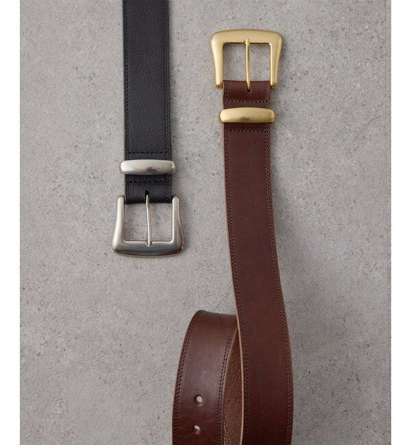 Hoaw.「【Hoaw.】Wステッチワイドベルト」|ベルト|