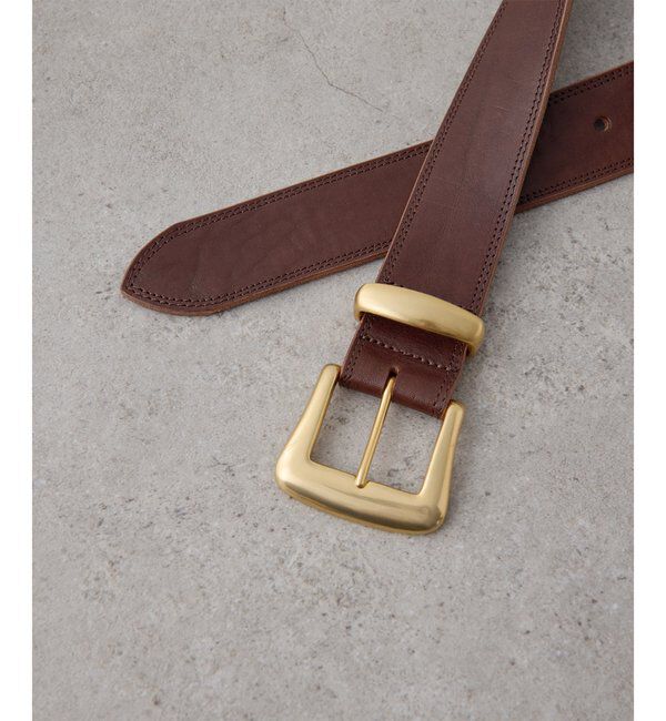 Hoaw.「【Hoaw.】Wステッチワイドベルト」|ベルト|