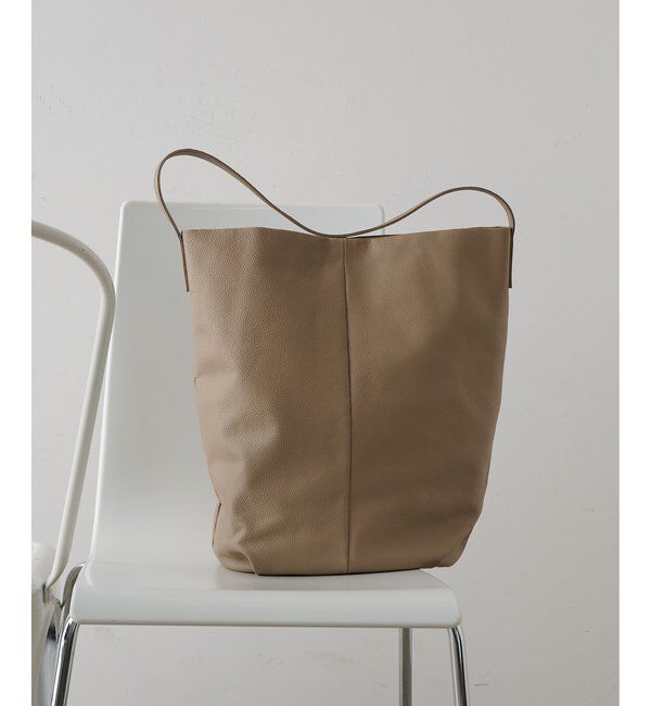  「2.718/バケットワンショルダー」|トートバッグ|ベージュ