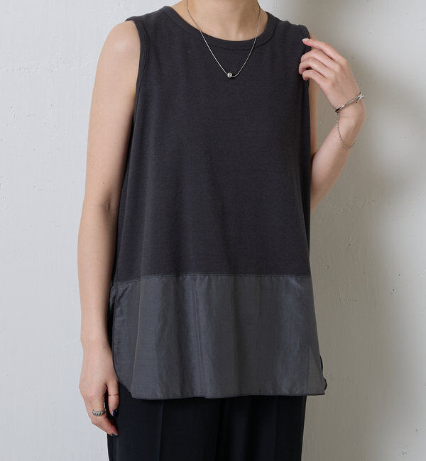  「【C&prime;NOTE/ノート】【新色登場】裾シアータンクトップ」|Tシャツ・カットソー|