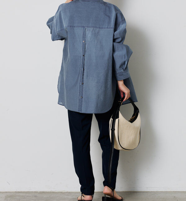  「シアーデニムシャツ」|シャツ・ブラウス|