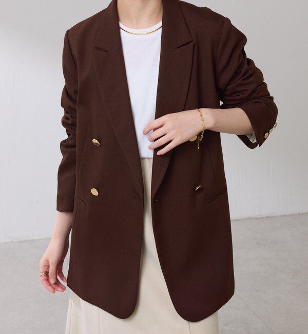  「ウールライクダブルジャケット」|デニムジャケット|