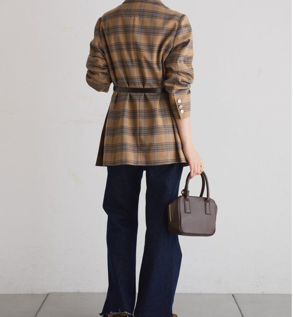  「ウールライクダブルジャケット」|デニムジャケット|