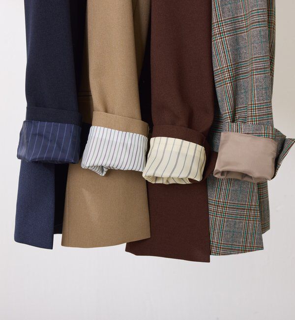  「ウールライクダブルジャケット」|デニムジャケット|