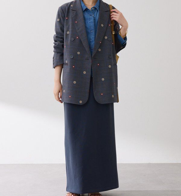  「ウールライクダブルジャケット」|デニムジャケット|