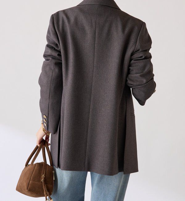  「ウールライクダブルジャケット」|デニムジャケット|