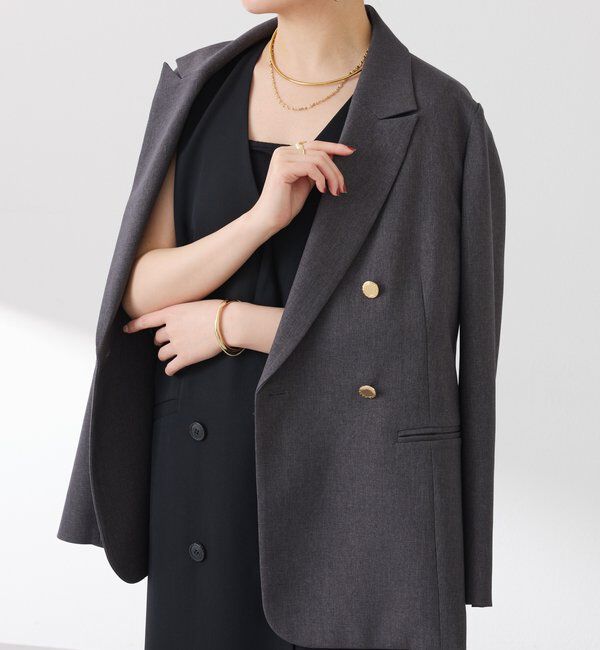  「ウールライクダブルジャケット」|デニムジャケット|