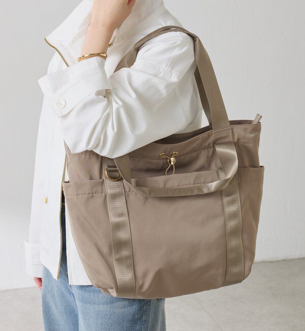  「【強撥水/キャリーオン】撥水10ポケットトートバッグ」|トートバッグ|