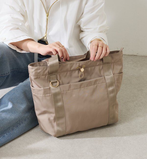  「【強撥水/キャリーオン】撥水10ポケットトートバッグ」|トートバッグ|