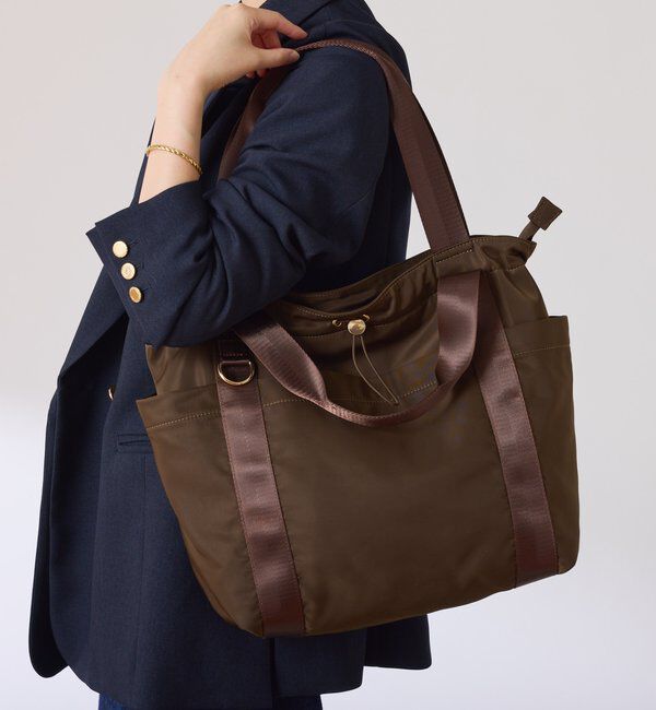  「【強撥水/キャリーオン】撥水10ポケットトートバッグ」|トートバッグ|