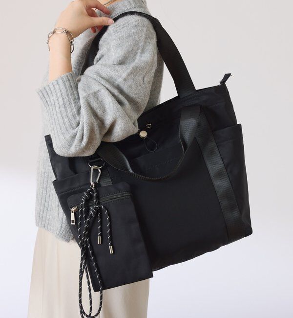  「【強撥水/キャリーオン】撥水10ポケットトートバッグ」|トートバッグ|