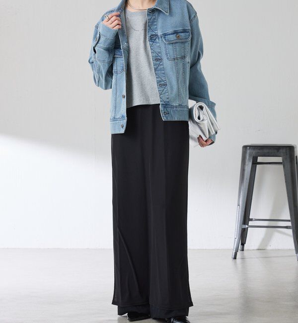  「Q.anos レイヤードTシャツ」|Tシャツ・カットソー|