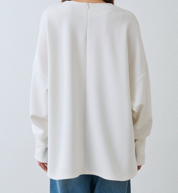  「【楽ちんキレイ】ダンボールポンチョプルオーバー」|Tシャツ・カットソー|