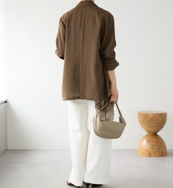  「予約【新色追加/ウォッシャブル】シアースラブオーバージャケット」|テーラードジャケット|