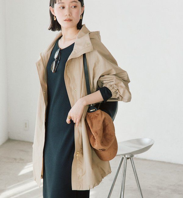  「【全骨格細見え】NEW2WAYロングリブワンピース」|ワンピース|