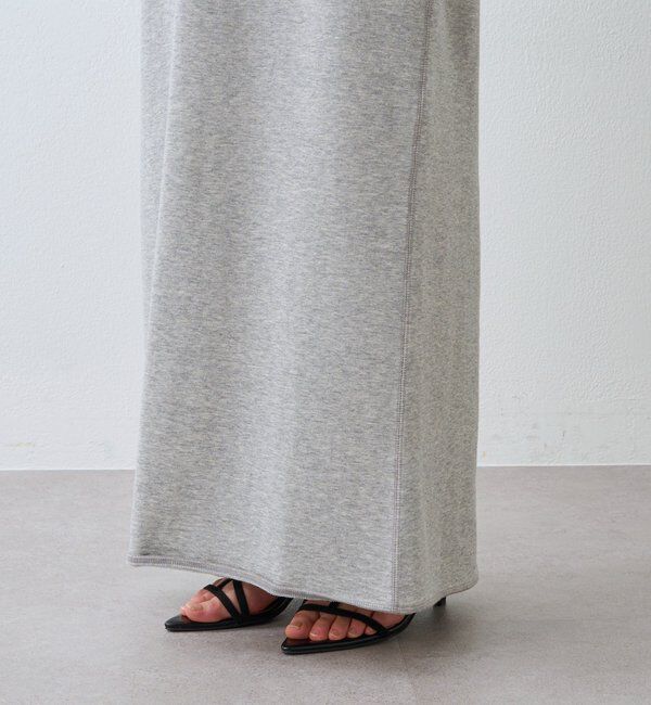  「予約【イージーな着心地】スエットロングスカート」|スカート|