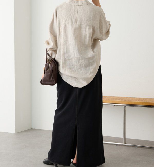  「予約【イージーな着心地】スエットロングスカート」|スカート|