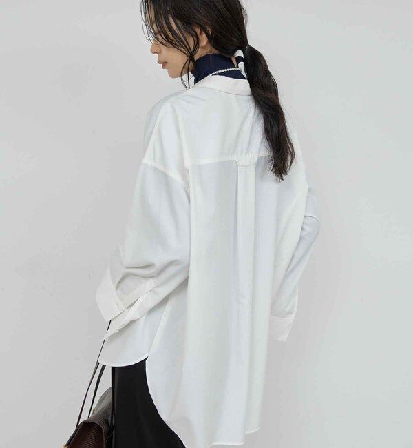  「【ルミネ限定カラーあり！】ツイルオーバーシャツ」|シャツ・ブラウス|