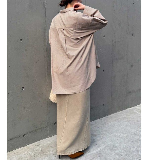  「【ルミネ限定カラーあり！】ツイルオーバーシャツ」|シャツ・ブラウス|