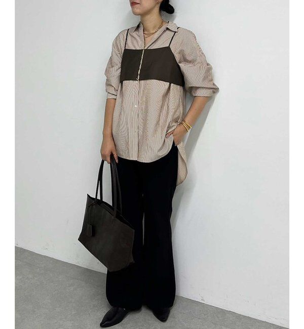  「【ルミネ限定カラーあり！】ツイルオーバーシャツ」|シャツ・ブラウス|