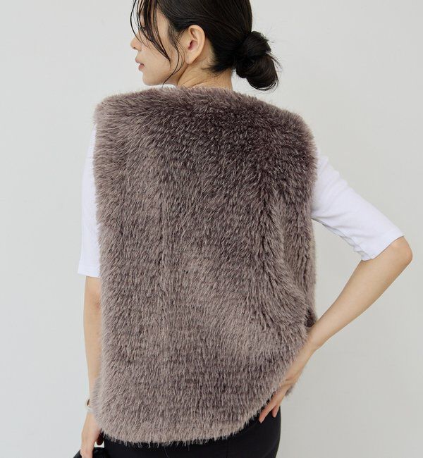  「フェイクカシミヤベスト」|ベスト・ジレ|