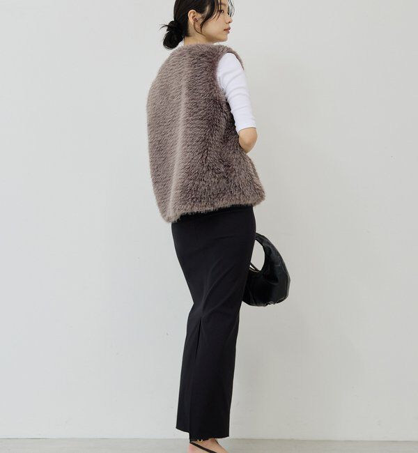  「フェイクカシミヤベスト」|ベスト・ジレ|