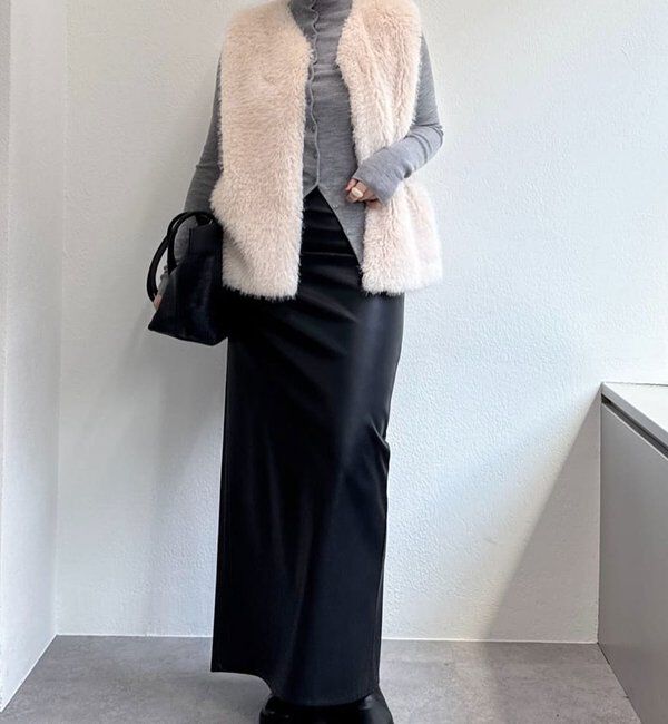  「フェイクカシミヤベスト」|ベスト・ジレ|