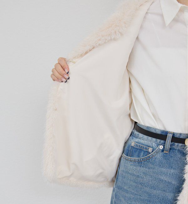  「フェイクカシミヤベスト」|ベスト・ジレ|