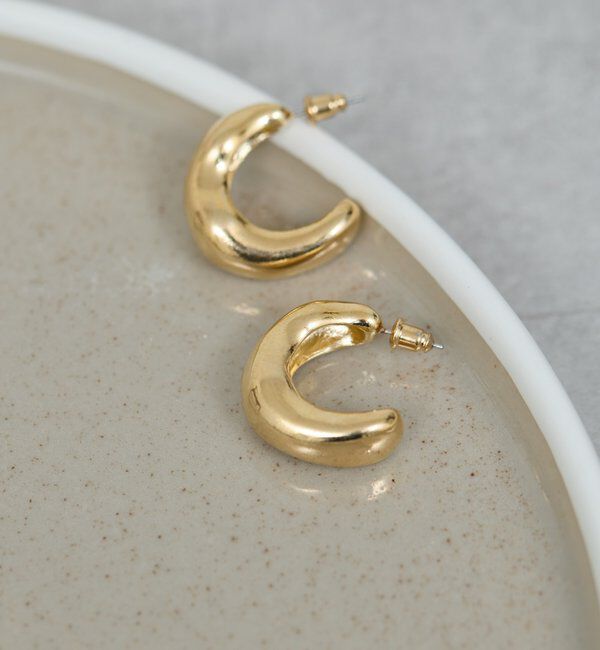  「プランプフープピアス」|リング|