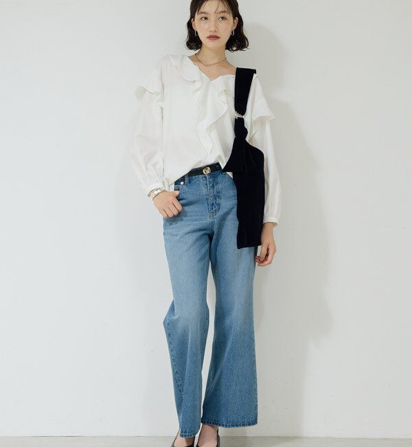  「ラッフルフリルブラウス」|シャツ・ブラウス|